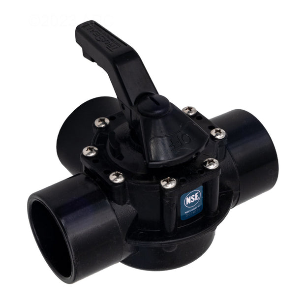 Waterway 3-Way Valve – 2" Socket x 2.5" Spigot CPVC Pool Plumbing Part