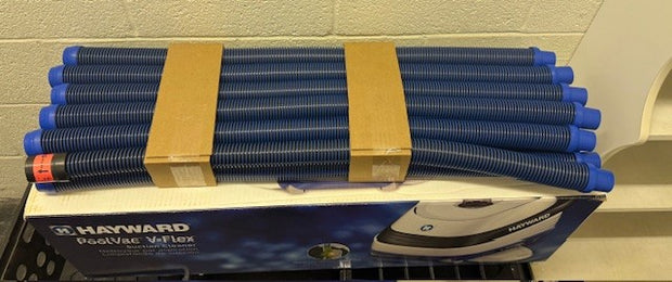 Hayward Blue Hose 10-Pack With Leader Hose | Genuine Pool Hose Replacement