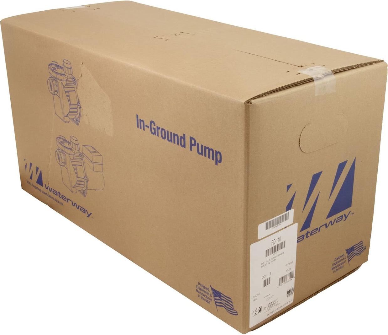 Waterway PD-110 Power Defender 1.1 HP Single Speed Pool Pump